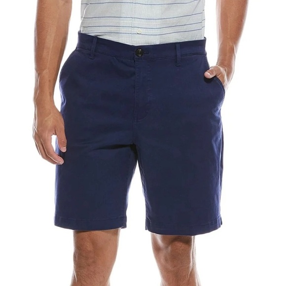 Scotch & Soda Navy The Poolside Chino Shorts 33W - Picture 1 of 7